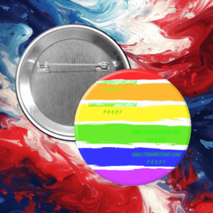 Pride flag brushstrokes