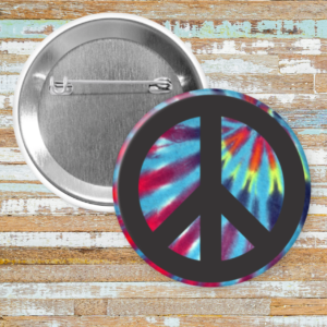 Tie Dye Peace Sign