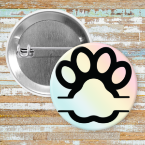 Paw Print (customizable)