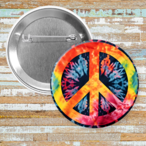 Tie Dye Peace Sign